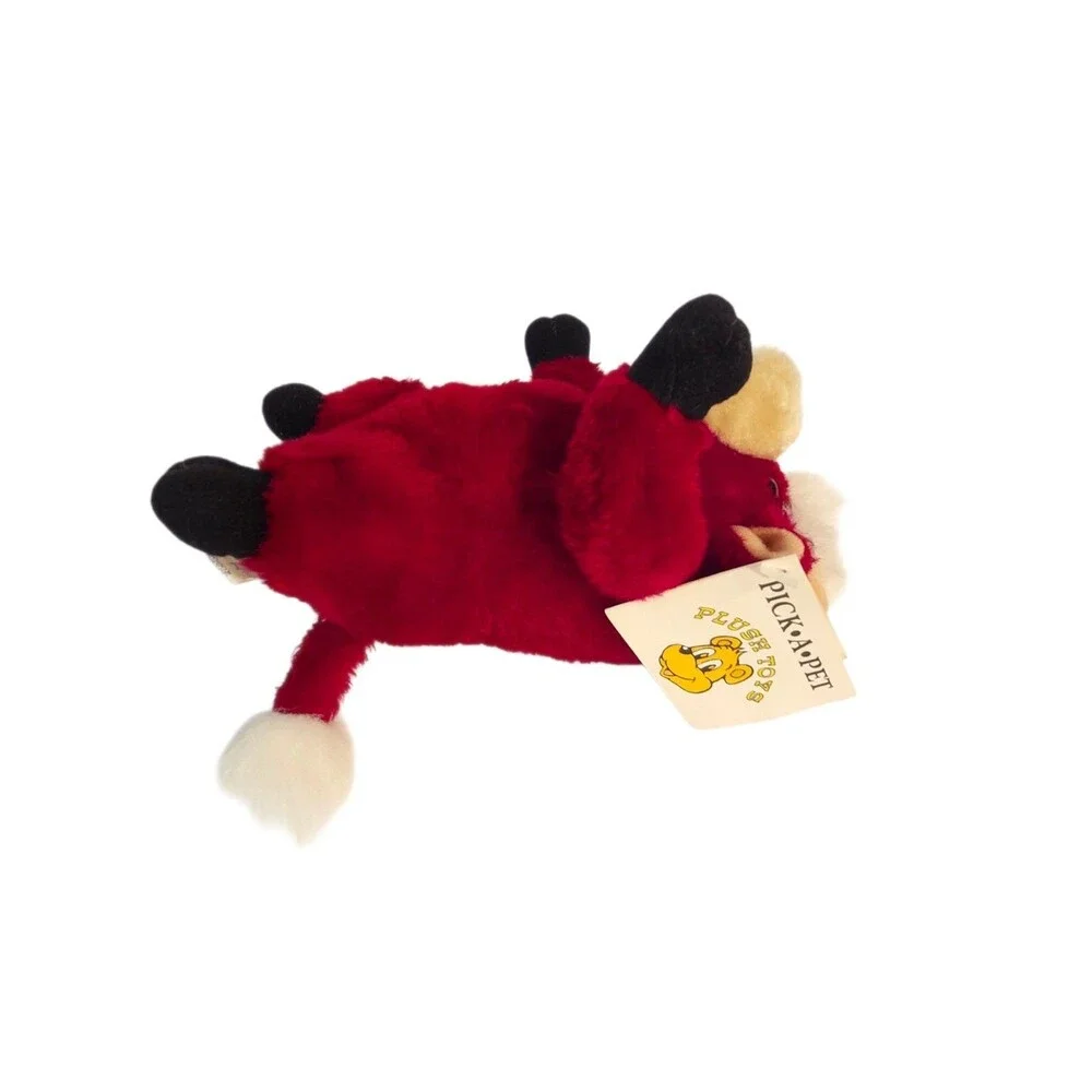 Vintage Red Bull Plush 7.5